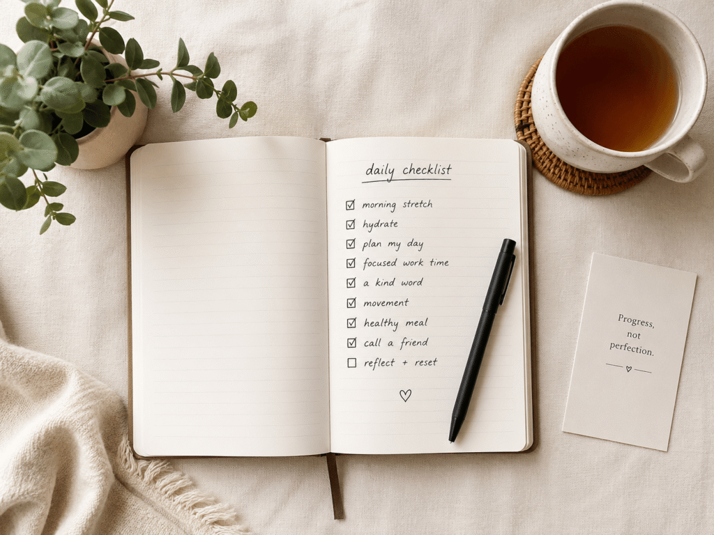 Self-assessment checklist for telling rest vs avoidance apart